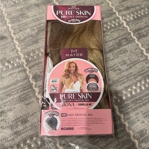 Pure Skin HD Lace Frontal Wig - Blonde